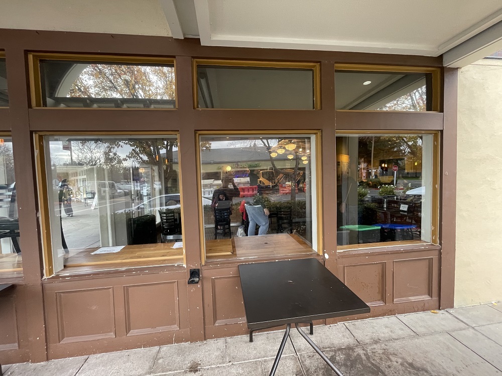 Glass West commercial storefront glass job